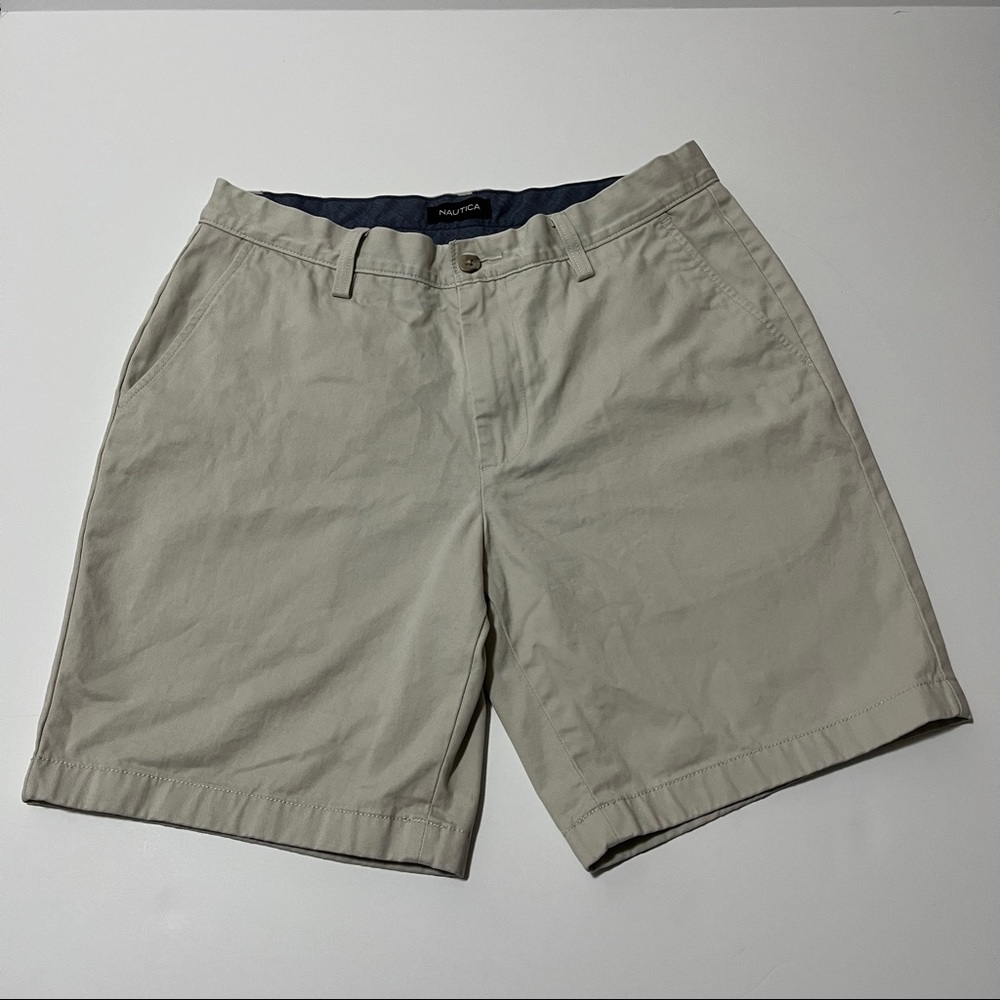 Nautica Men’s Shorts Khaki Size 32w The Deck Short